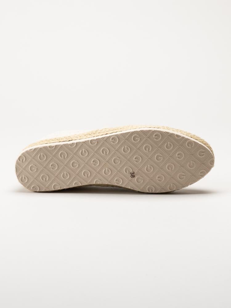 Gant Footwear - Raffiaville - Beige espadrillos i textil