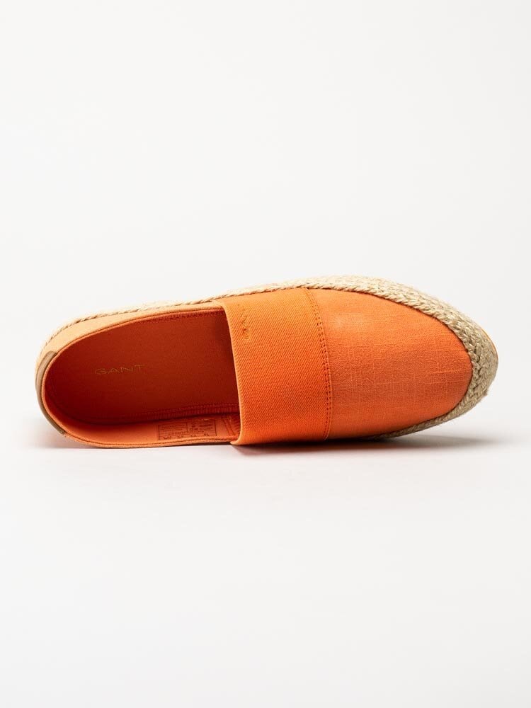 Gant Footwear - Raffiaville - Orange espadrillos i textil