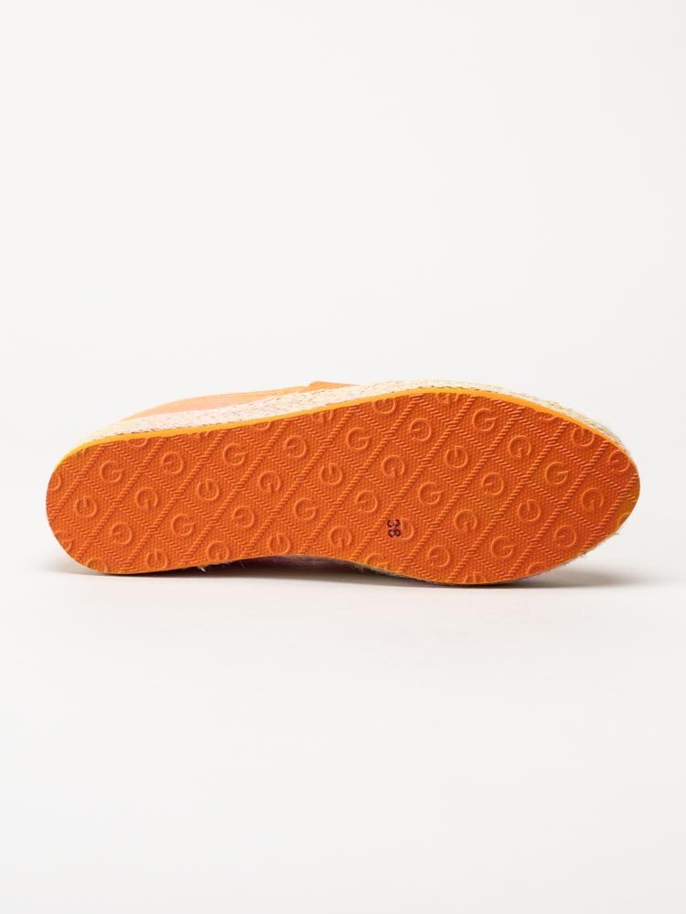 Gant Footwear - Raffiaville - Orange espadrillos i textil