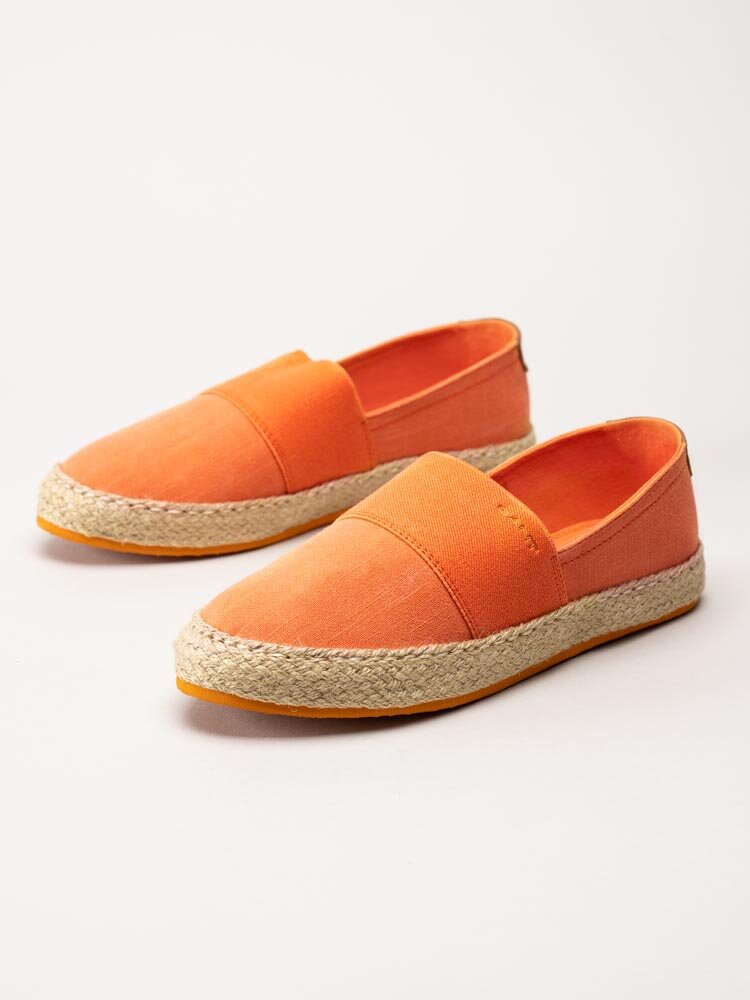 Gant Footwear - Raffiaville - Orange espadrillos i textil