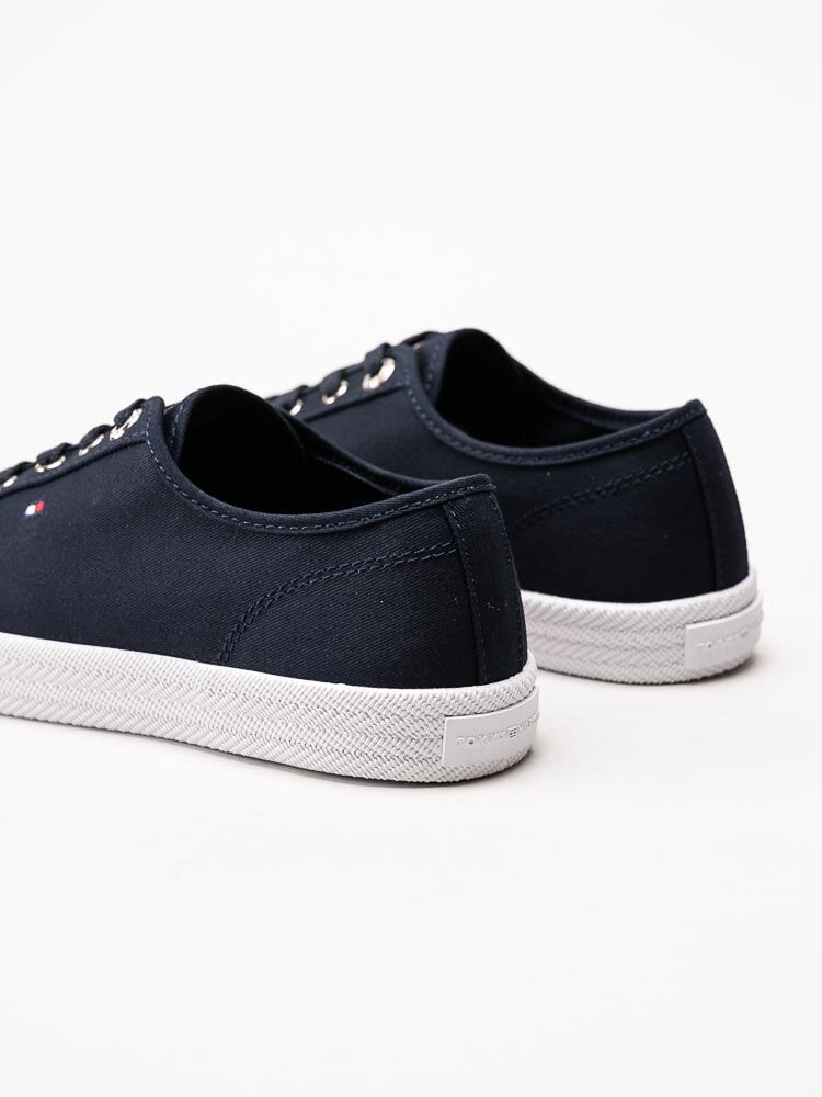 Tommy Hilfiger - Essential Vulcanized Sneaker - Mörkblå sneakers i textil