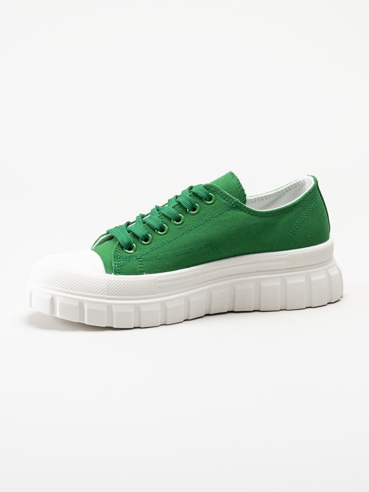 Duffy - Gröna sneakers i textil