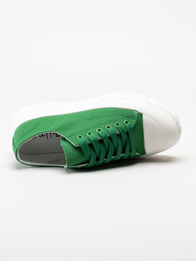 Duffy - Gröna sneakers i textil