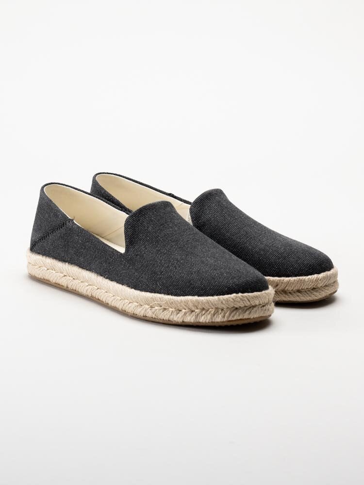 Toms - Santiago - Mörkgrå espadrillos i textil