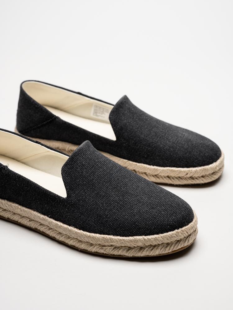 Toms - Santiago - Mörkgrå espadrillos i textil