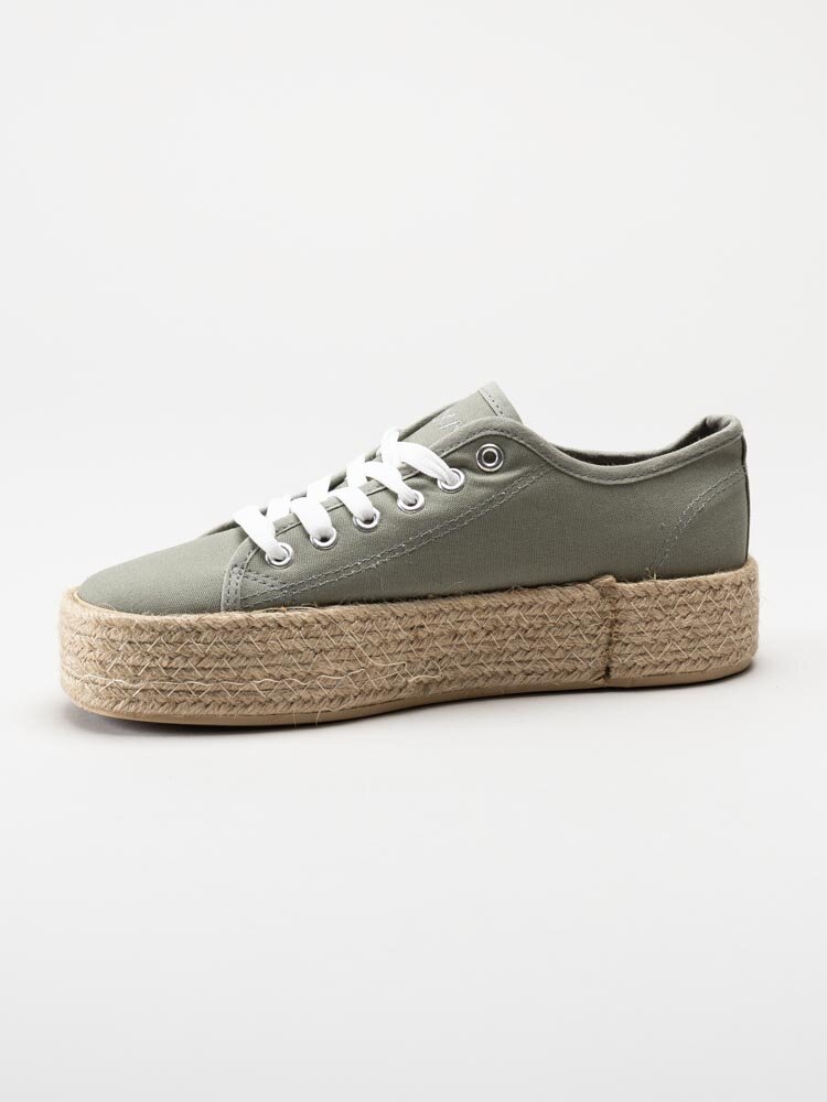 Exani - Palma W - Gröna platåsneakers