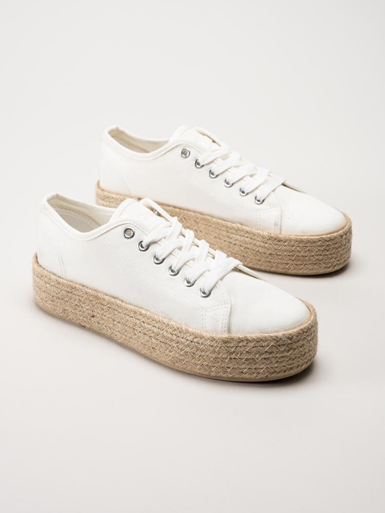 Exani - Palma W - Vita platåsneakers