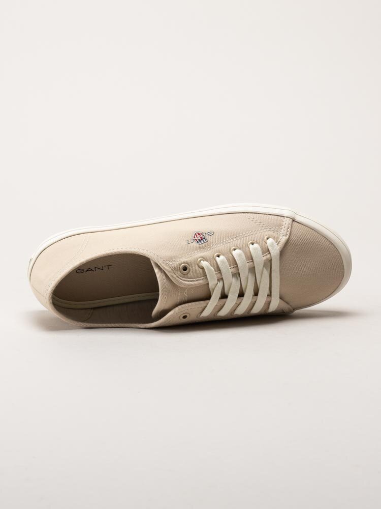Gant Footwear - Pillox sneaker - Beige låga textilskor