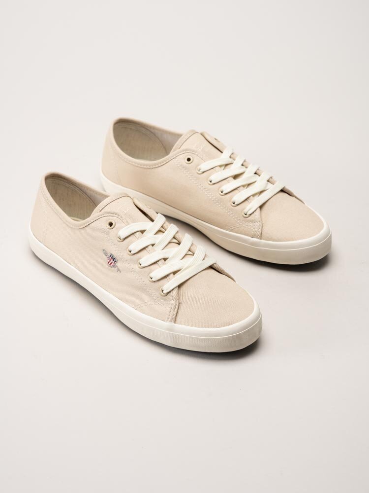 Gant Footwear - Pillox sneaker - Beige låga textilskor