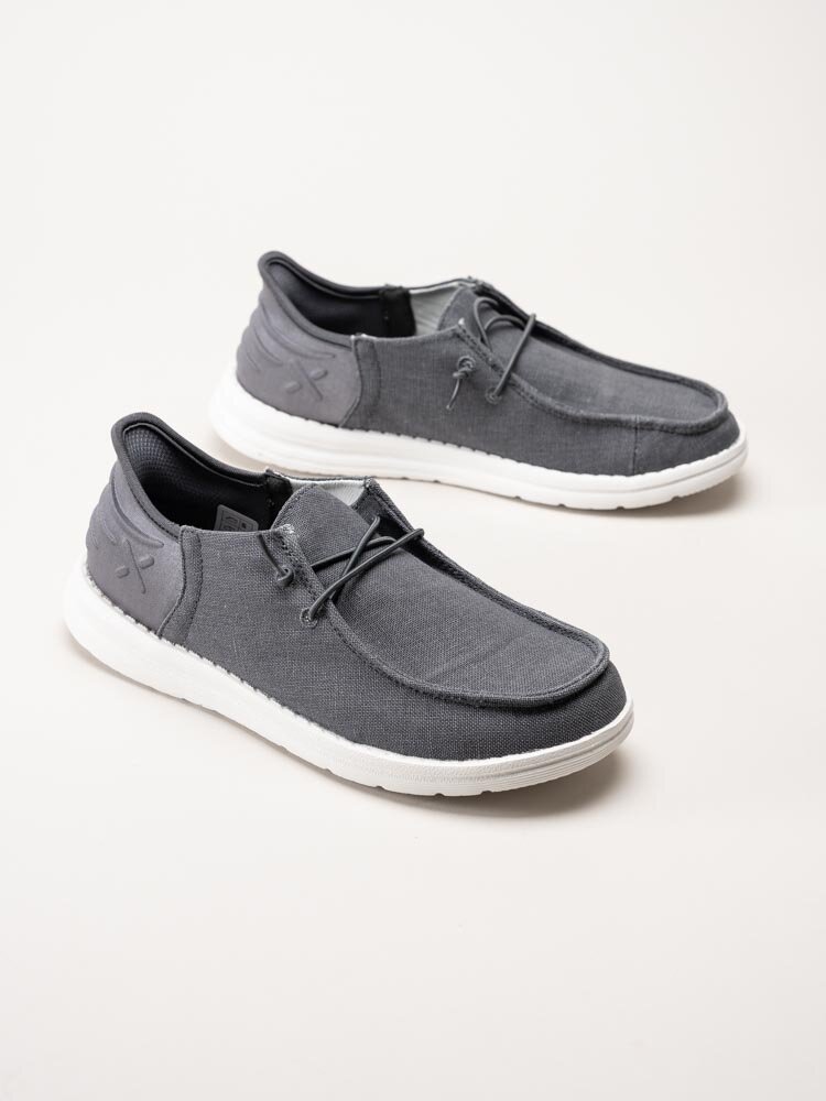 Exani Sports AB - Ocean W - Grå slip on skor i textil