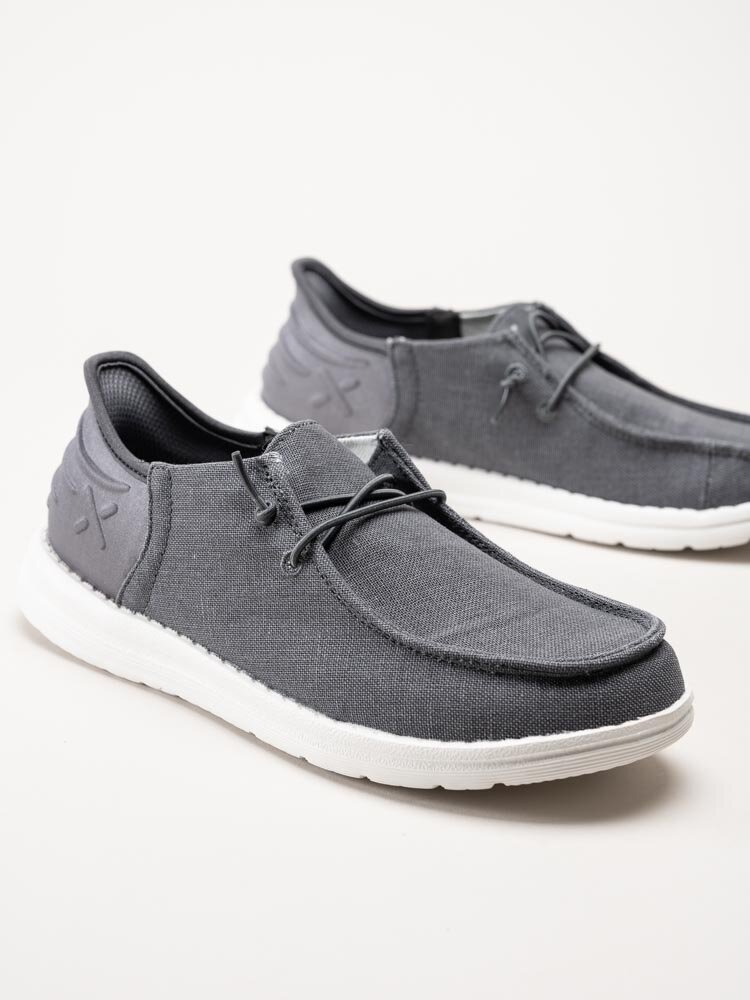 Exani Sports AB - Ocean W - Grå slip on skor i textil