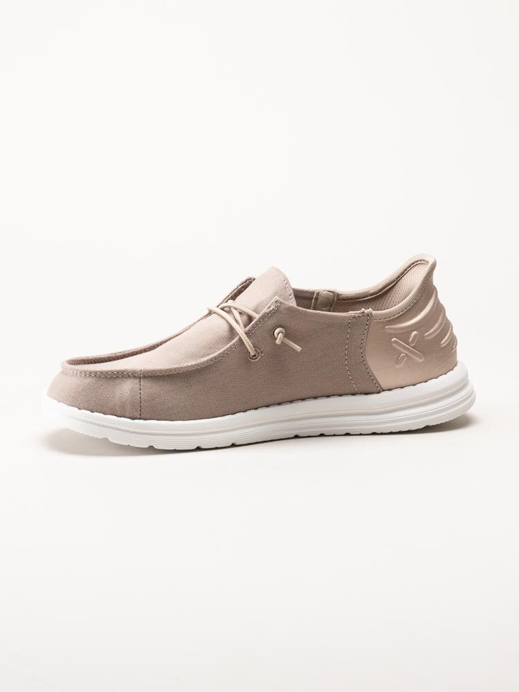 Exani Sports AB - Ocean W - Beige slip on skor i textil