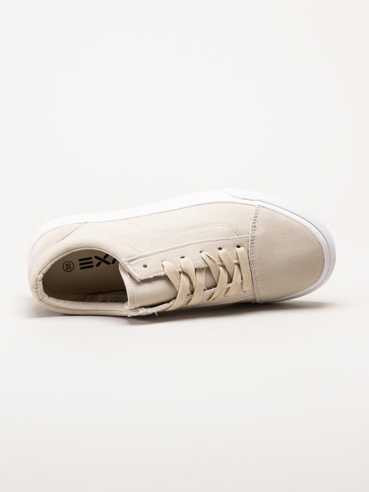 Exani - Darry W - Beige sneakers i textil