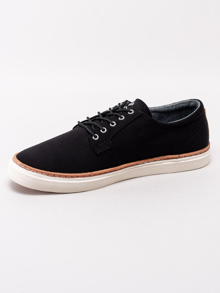 55201008 Gant Footwear Prepville 20638496-G00 Svarta tygskor med vit sula-2