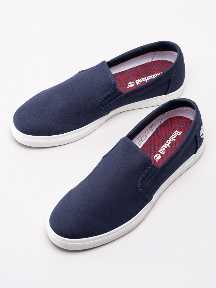 Köp Timberland Union Wharf Plain Toe Slip On Mörkblå slip ons sneakers  Union Wharf Plain Toe Slip On SKOMAN