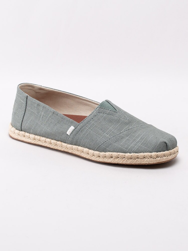 55201021 Toms Alpargata 10015013 Mörkgröna espadriller i bomull-1