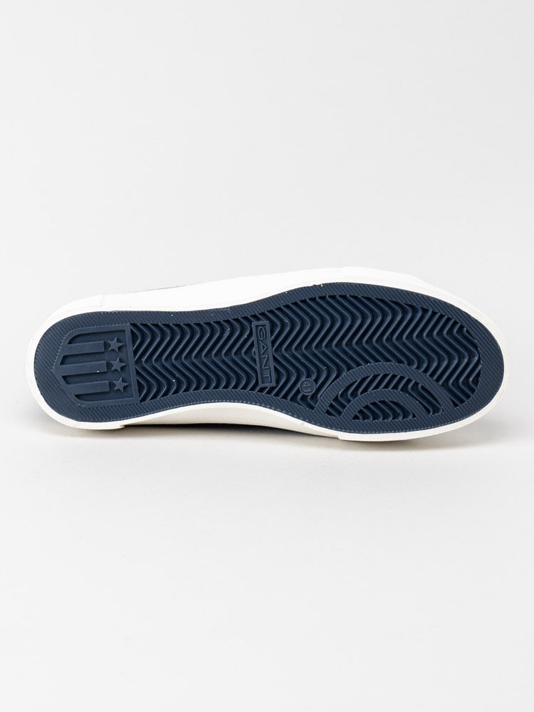 Gant Footwear - Billox low lace - Marinblå textilskor med logga