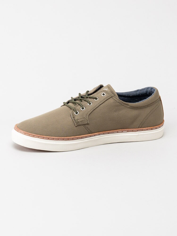 Gant Footwear - Prepville low lace s - Olivgröna textilskor