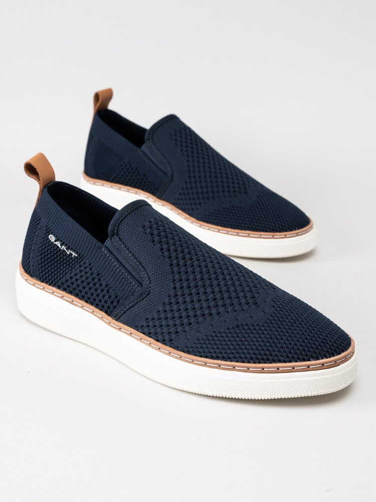 Gant Footwear - San Prep Sneaker - Marinblå sneakers i textil