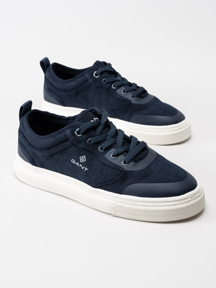 Gant Footwear - St Crew Sneaker - Marinblå sneakers i textil