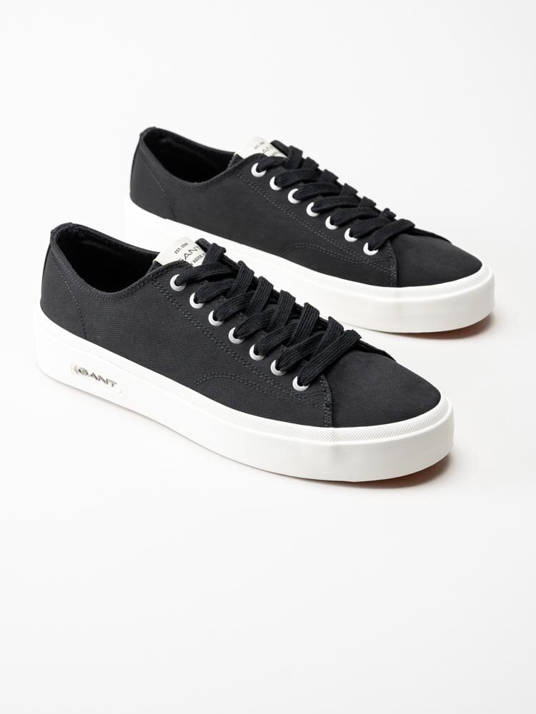 Gant Footwear - Prepbro sneaker - Svarta låga tygskor