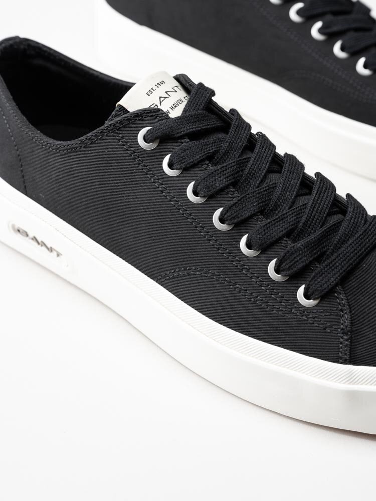 Gant Footwear - Prepbro sneaker - Svarta låga tygskor