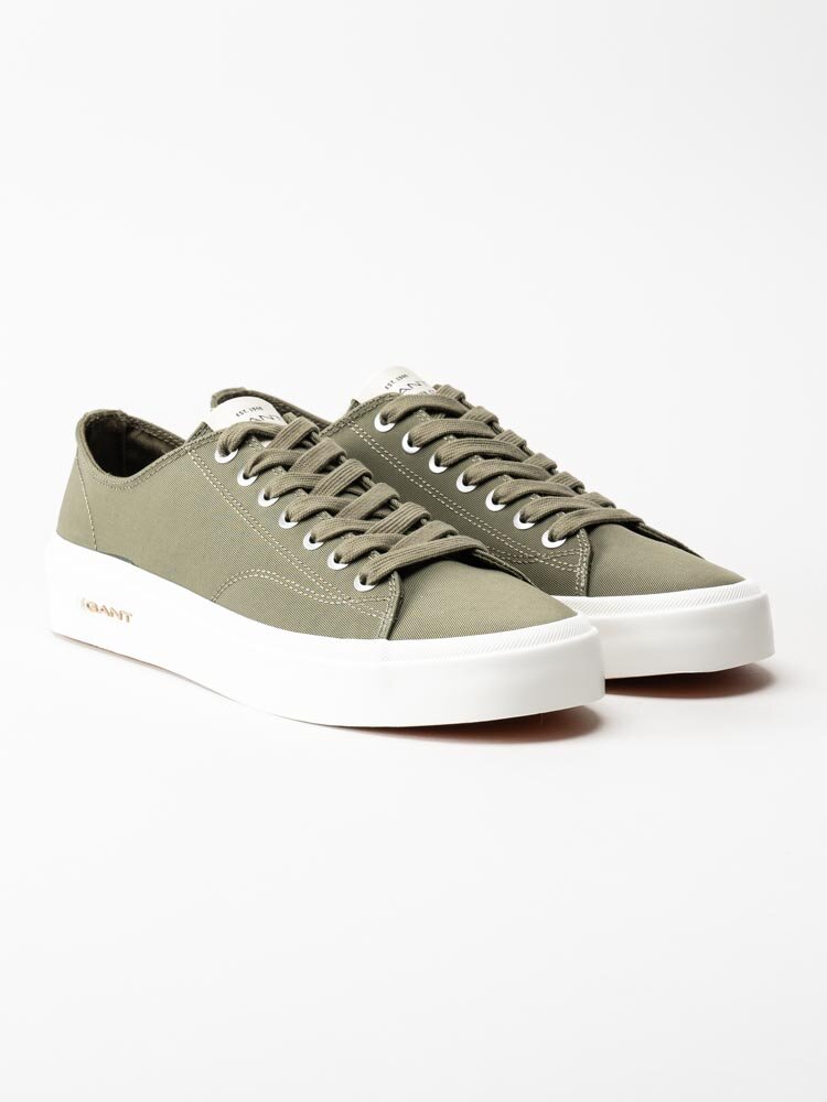 Gant Footwear - Prepbro sneaker - Gröna låga tygskor