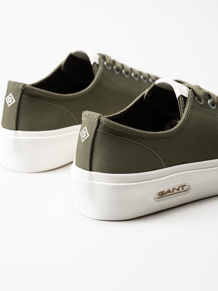 Gant Footwear - Prepbro sneaker - Gröna låga tygskor