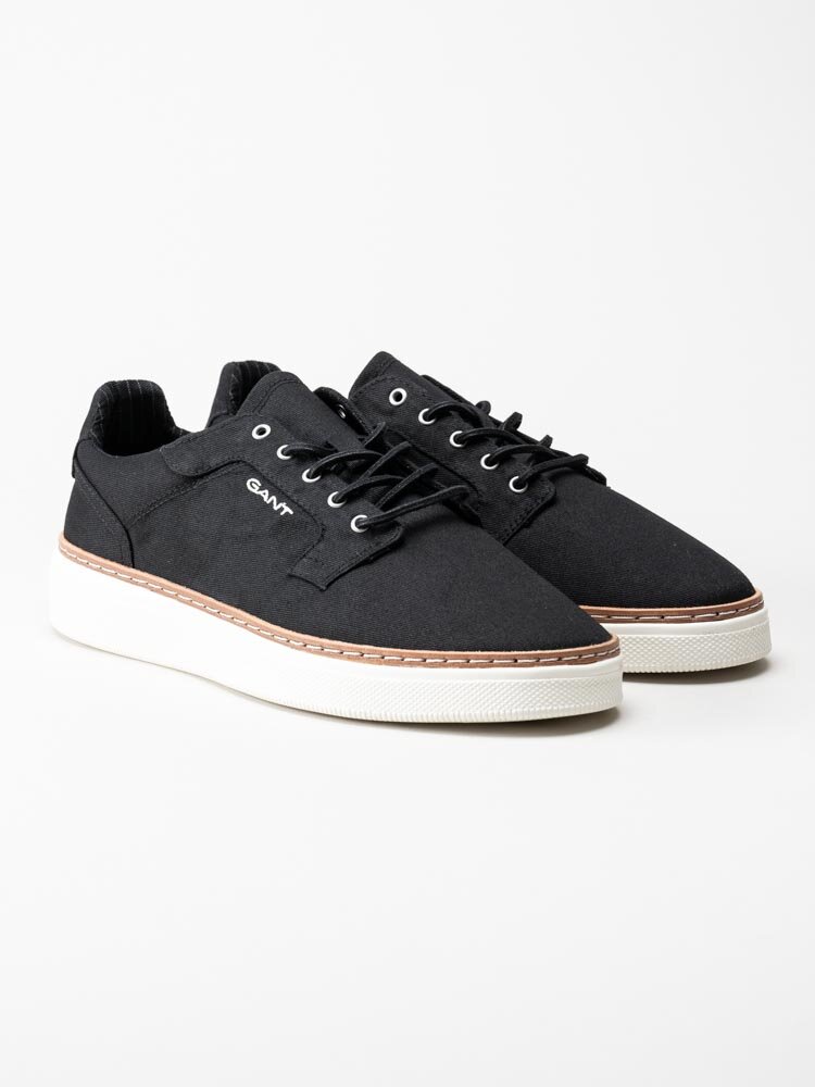 Gant Footwear - San Prep Sneaker - Svarta sneakers i textil