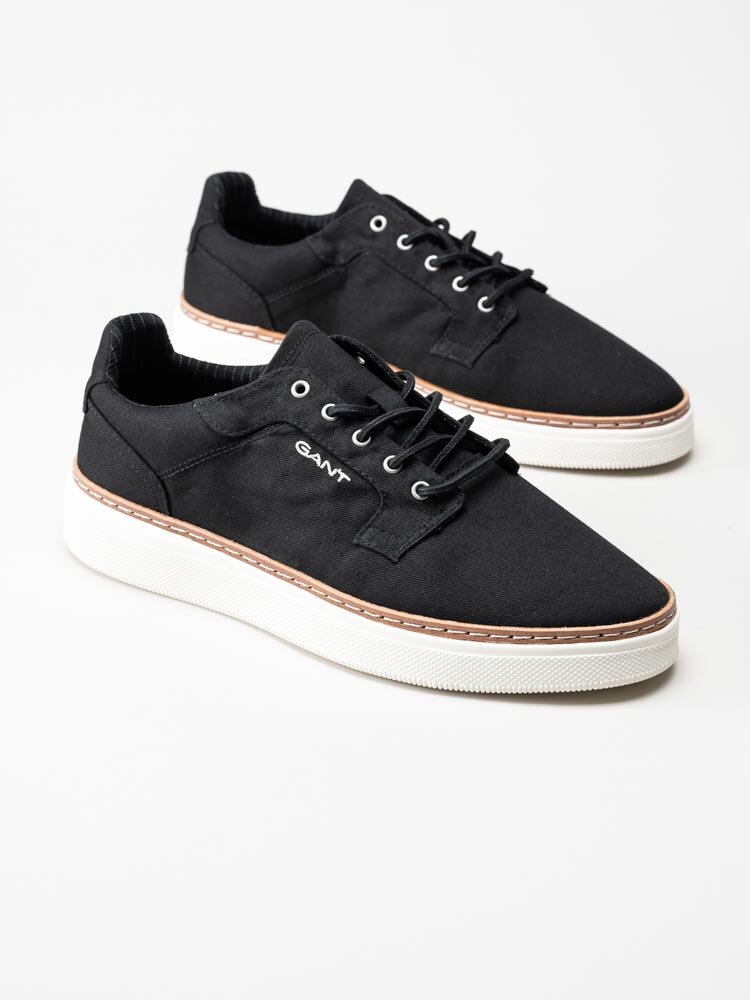 Gant Footwear - San Prep Sneaker - Svarta sneakers i textil