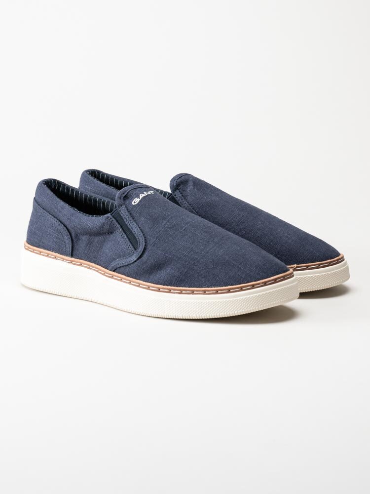 Gant Footwear - San Prep sneaker - Blå slip on textilskor