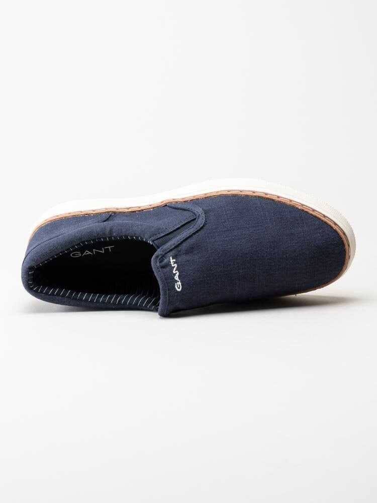 Gant Footwear - San Prep sneaker - Blå slip on textilskor