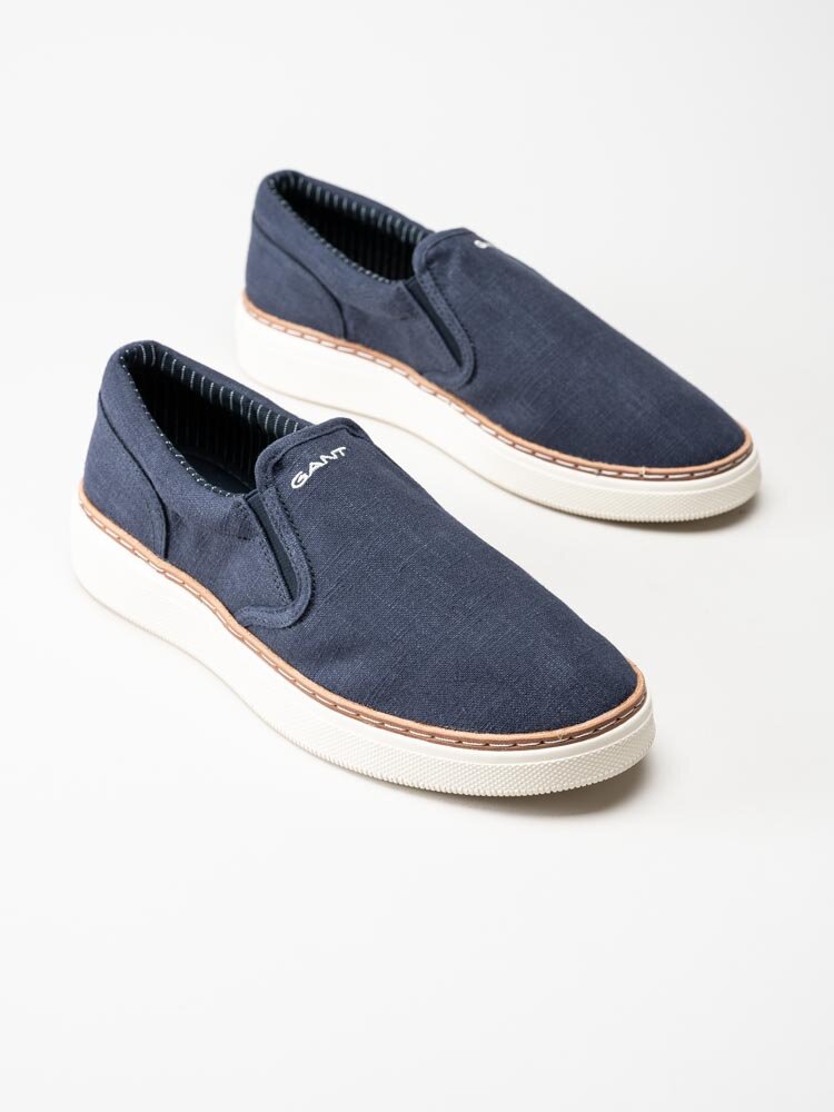 Gant Footwear - San Prep sneaker - Blå slip on textilskor