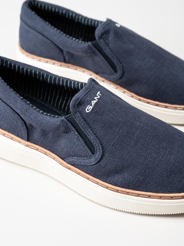 Gant Footwear - San Prep sneaker - Blå slip on textilskor