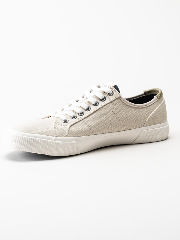 Tommy Hilfiger - Core Corporate Canvas Vulc - Beige sneakers i textil