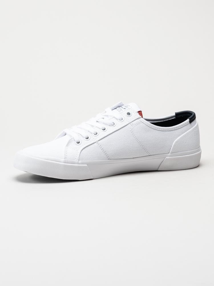 Tommy Hilfiger - Core Corporate Canvas Vulc - Vita sneakers i textil