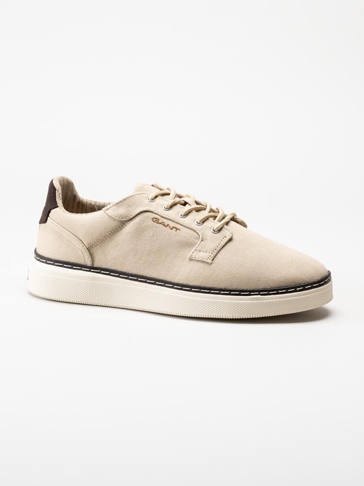 Gant Footwear - San Prep - Beige sneakers i textil