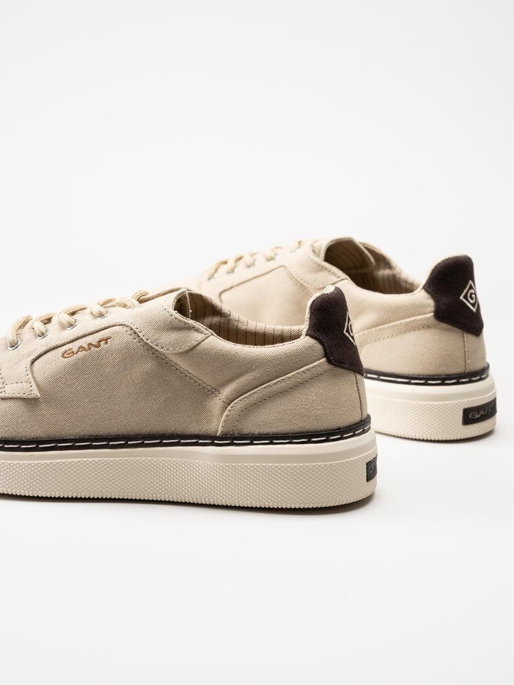 Gant Footwear - San Prep - Beige sneakers i textil