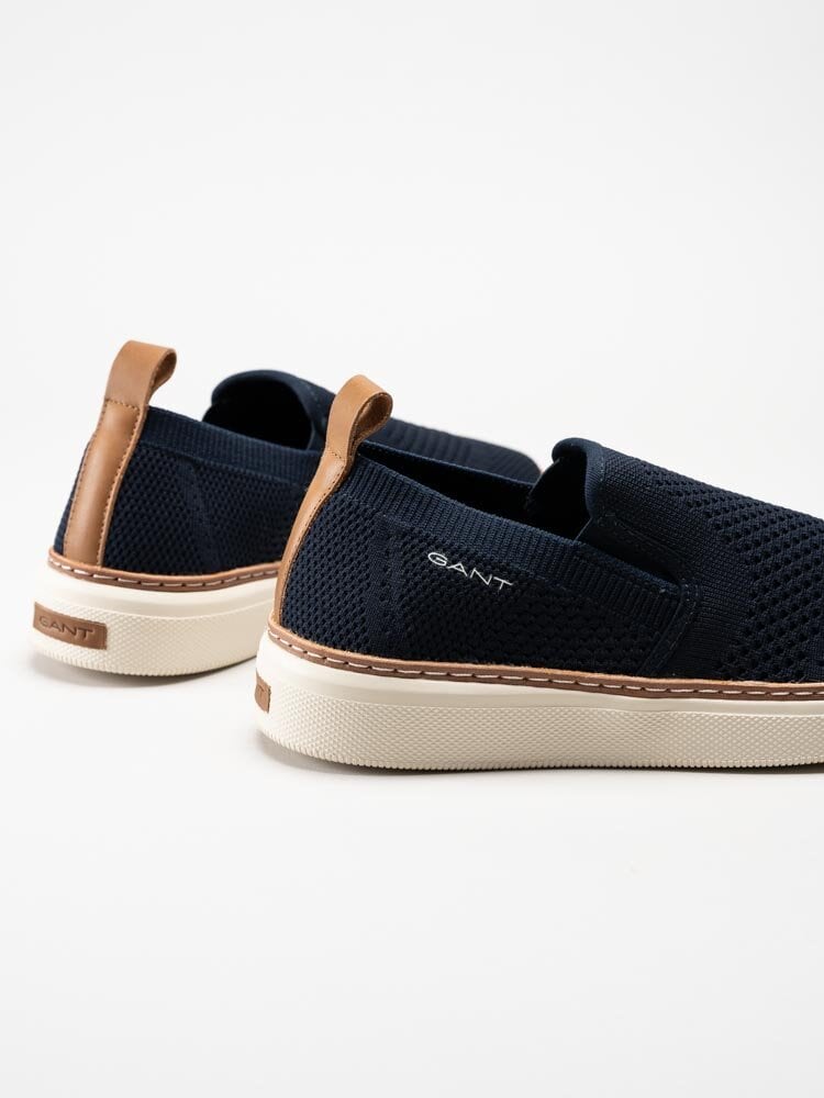 Gant Footwear - San Prep - Marinblå slip on textilskor