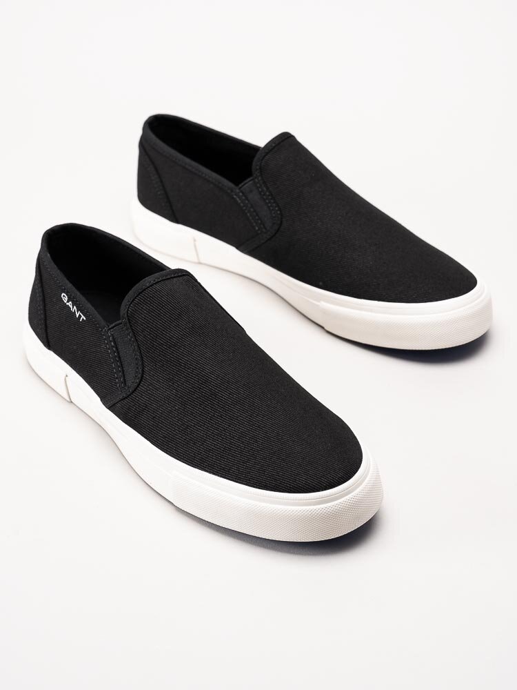 Gant Footwear - Killox - Svarta slip on sneakers i textil