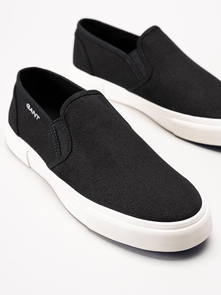 Gant Footwear - Killox - Svarta slip on sneakers i textil