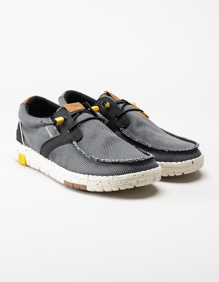 Dockers - Svart grå snörskor i textil