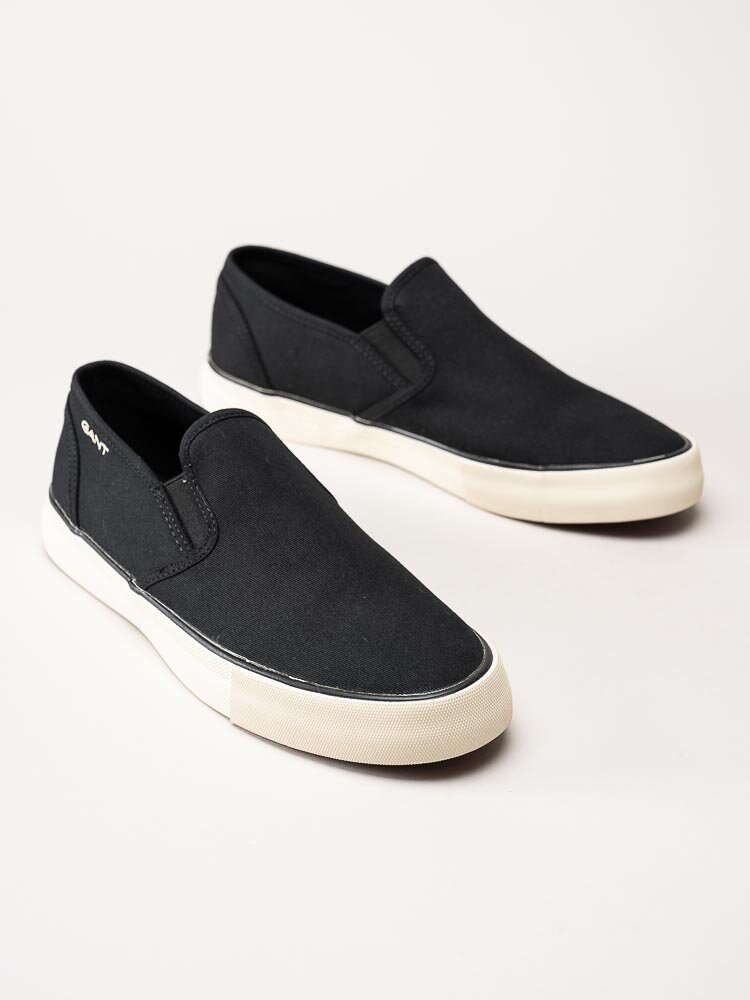 Gant Footwear - Killox Sneaker - Svarta slip on sneakers i textil