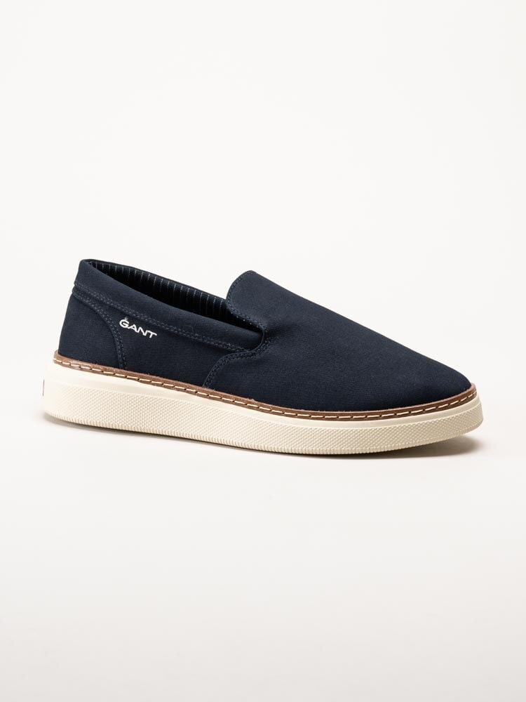 Gant Footwear - San Prep Sneaker - Marinblå slip on textilskor