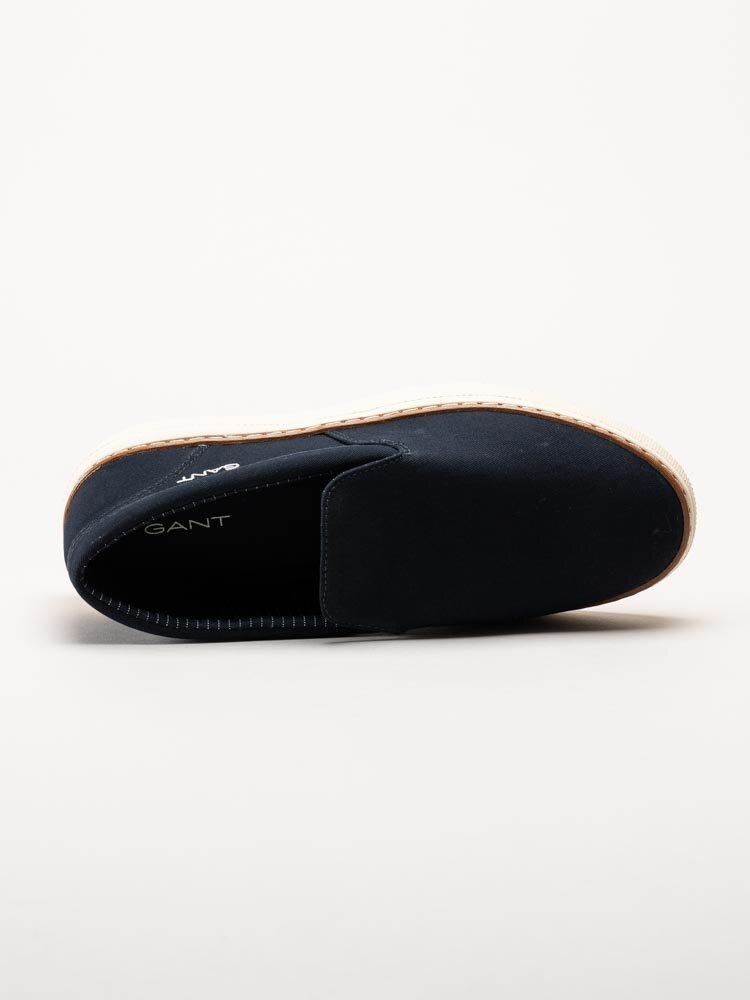 Gant Footwear - San Prep Sneaker - Marinblå slip on textilskor