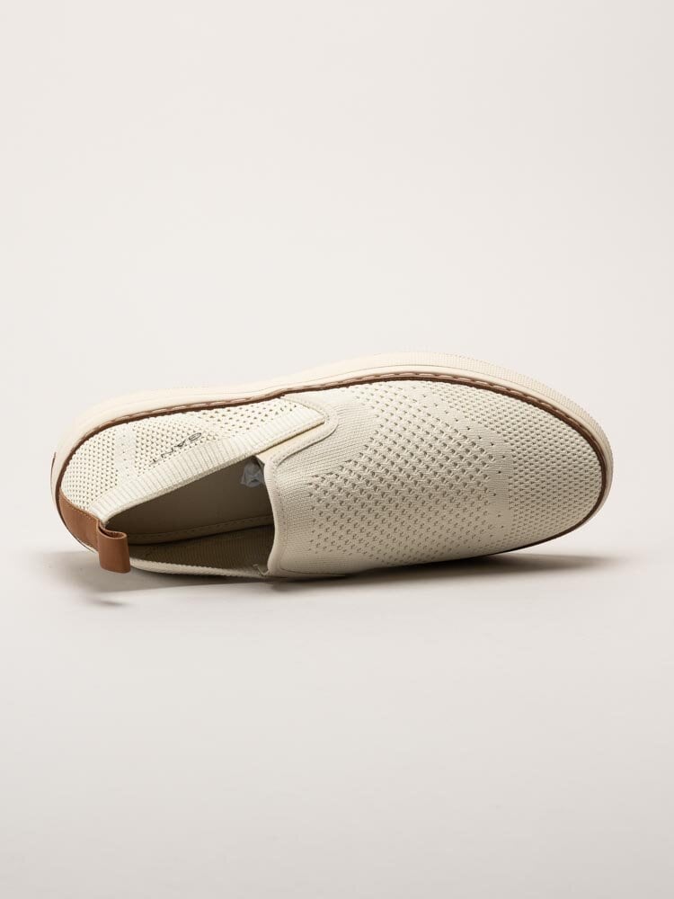 Gant Footwear - San Prep Sneaker - Off white slip on textilskor