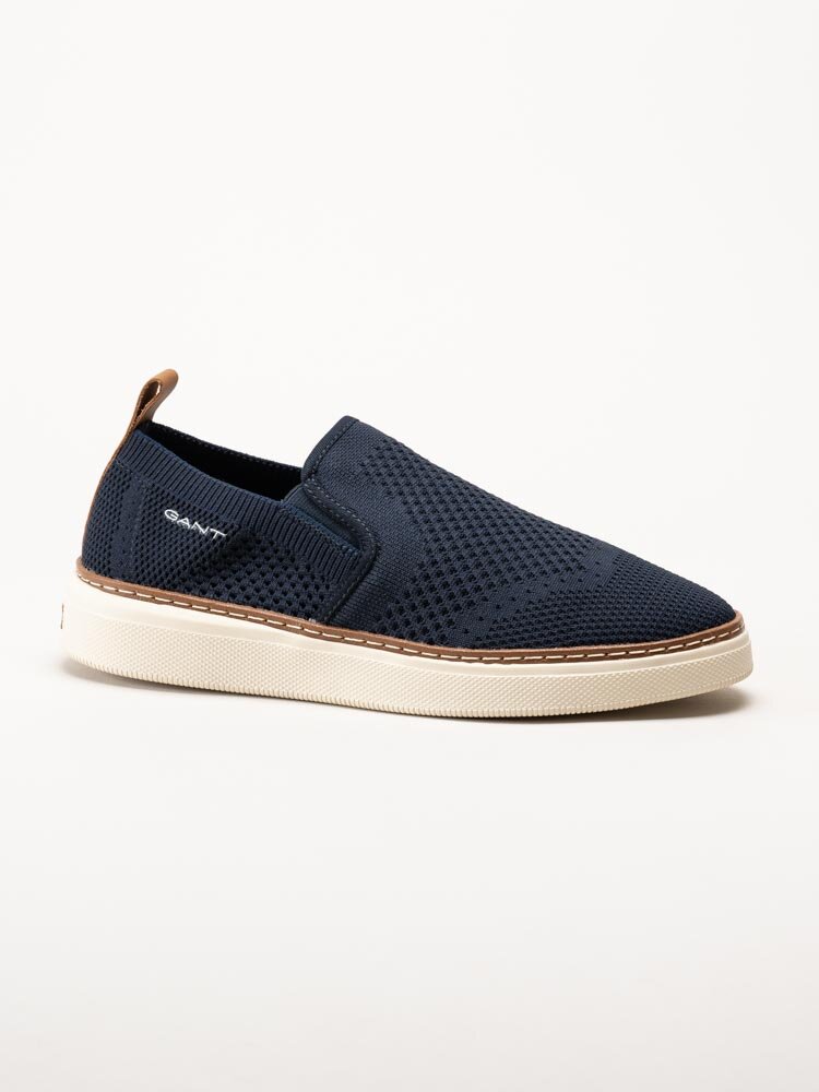 Gant Footwear - San Prep - Marinblå slip on textilskor