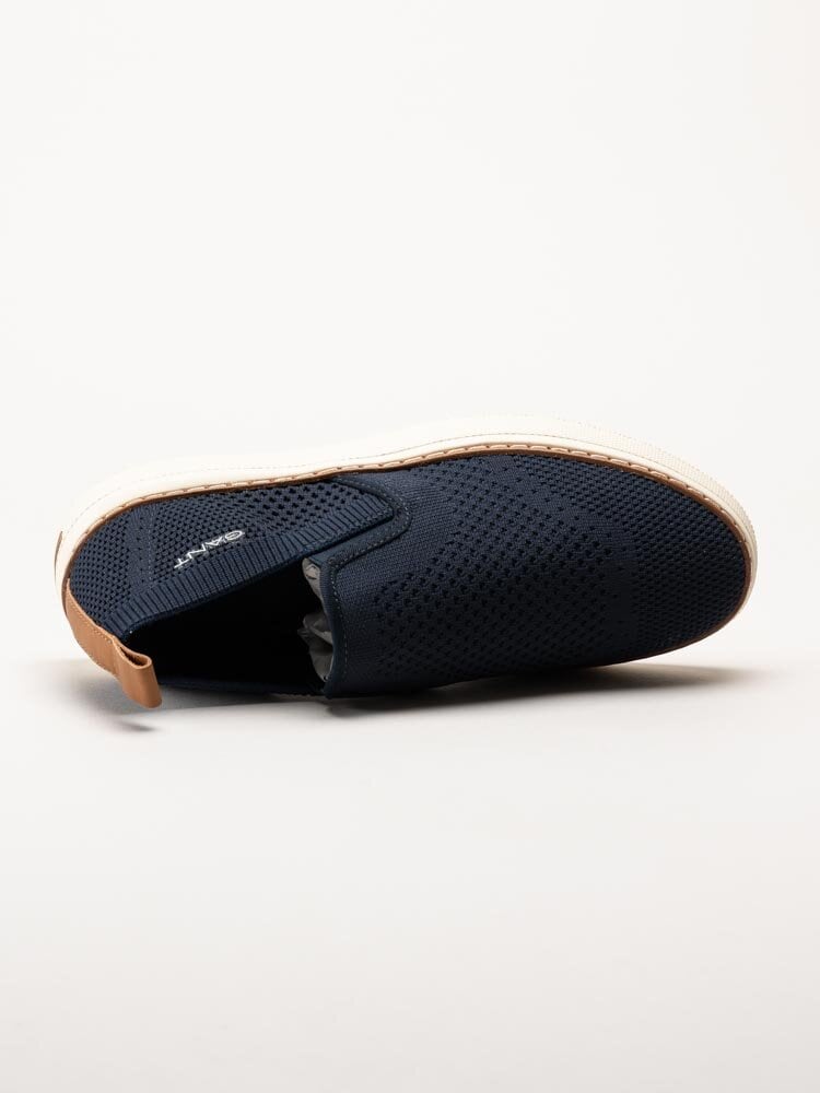 Gant Footwear - San Prep - Marinblå slip on textilskor