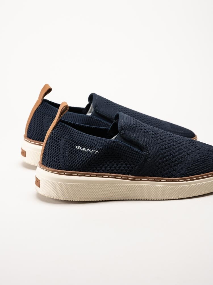 Gant Footwear - San Prep - Marinblå slip on textilskor