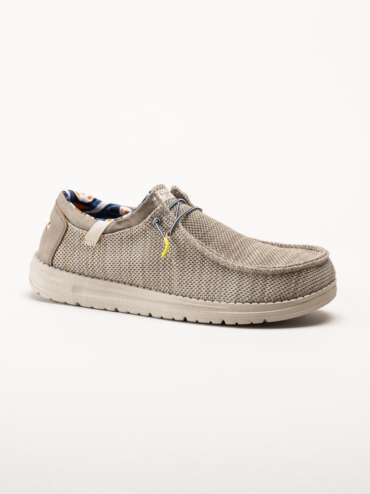 Rugged Gear - Beach - Beige snörskor i canvas